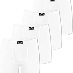 urban adventure Anti Bacterial Premium Cotton Rib Solid Trunks Underwear for Men with No Marks Waistband - Moisture Wicking and StayFresh Treatment (Pack of 4)-picture-19