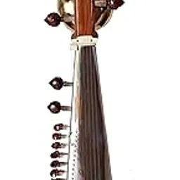 Musical works Professional Sarod Tumba Ali Akbar Khan Style With Fiber Case Single Tune Wood-picture-25
