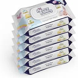 Honey Bunny Premium Wet wipes with aloe vera & Vitamin E (432 Wipes) Pack of 6-picture-28