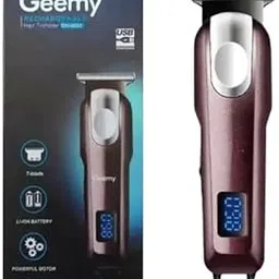 GM-6662 Hair Trimmer, Rechargeable, Stainless Steel, Battery Powered, LED Indicator, 250 Minutes Runtime, C-Type Charging-picture-44