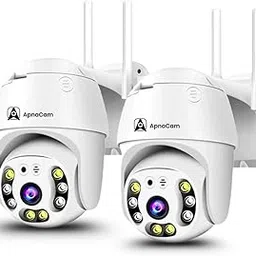 ApnaCam 2K Outdoor CCTV Security WiFi Smart Camera-Weatherproof-Full Color Night Vision-Dome Camera with WiFi & Ethernet Connection ((Pack of 2))-picture-54
