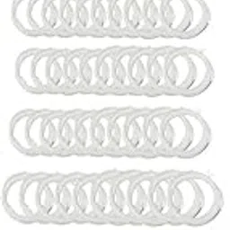 Trocshop PLA 5m |3D Pen & Printer Filaments Set of 80 PLA Total 400m (White)-picture-67