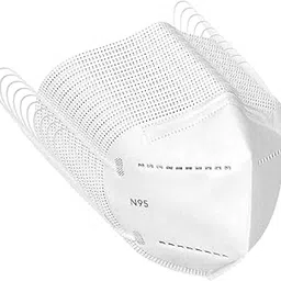 fidelis healthcare 5-Layers Breathable N95 Masks, White (Pack of 10, Free Size)-picture-37