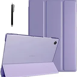 ProElite Cover for Samsung Galaxy Tab A9 8.7 inch Case Cover, Smart Flip Case Cover for Samsung Galaxy Tab A9 8.7 inch Translucent Back with Stylus Pen, Lavender-picture-39