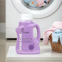 R for Rabbit Hygocare Baby Liquid Detergent 1000 ml Handwash & Machine Wash, Effective Stain Removal, Residue-Free Rinse Biodegradable Composition Irritation free Protects Newborn Delicate Skin-picture-31
