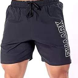 FUAARK Men's Athleisure Studio NS Polyester Lycra Sport Shorts for Men |Gym Shorts for Men | Running Shorts for Men |-image-42
