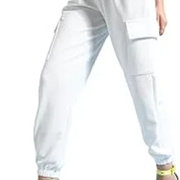 popwings Casual Solid Pocket Women's Joggers for Summer || Latest Stylish Western Pull-On Pants-picture-54