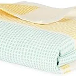 Thirsty Towel Bamboo Cotton Bath Towel, Pack of 1, Super Soft & High Absorbency Towels, Quick Dry Towels for Bath Large Size, Bath Towels for Men, Women & Kids (Sunny Aqua)-image-4