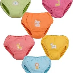 heartbury Baby Girls and Baby Boys 100% Organic Cotton Lightweight Underwear/Bloomers/Rompers/Panty,Age (0-5Years)-picture-30