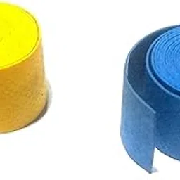 Nawani Badminton Grip Sweat Absorption with Soft Feel - Set of 2 Grips,Color May Vary-picture-42
