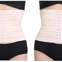 devabapa fashion Women & Girls Seamless Effective Hook Shapewear Tummy Belt for Daily Use (Pack of 2) Cream-picture-36