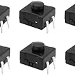 Electronic Spices Pts-09 3 Pins on/on/off 1a 30v Self Lock Tactile Switches Pack of 20pcs-picture-23