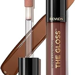 Revlon Super Lustrous The Gloss, Non-Sticky, High Shine Glossy Finish, Lightweight Moisture Enriched With Agave, Moringa Oil Capuacu Butter - Choco Crush image 1