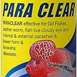 JSquare para Clear Aquarium Fish Medicine for Gill Flukes, Anchor Worms, Fish Lice Cloudy Eye and External Parasites, Effective for Flower Horn and Arowana Diseases | 120 ml-picture-69
