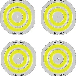 Wizzo (Pack of 4 Pieces DC 4 Volt 8 Watt Bright SMD LED Bead Chips Bulb Light Lamp Multipurpose Use For Home, Temple Decoration DIY Projects, Hobby Kit (COOL WHITE)-image-47