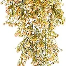 Tdas Artificial Hanging Plants Leaves Ivy Garlands Plant Greenery Vine Creeper Home Decor Door Wall Balcony Decoration Party Festival Craft (Design7-1 Pcs)-image-3