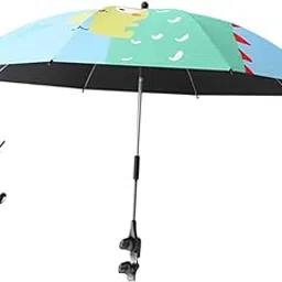 Clamp on Umbrella Folding Beach Umbrella for Bike Beach Chair Pushchair Pram Blue Crocodile|Sporting Goods | Water Sports | Kayaking, Canoeing & Rafting | Accessories-picture-64