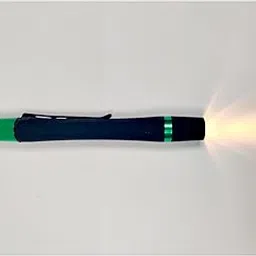 JUTRON VISION LED Penlight Torch for Doctors with Yellow Light | Stainless Steel Body | Medical Torch for Nurses, Students, ENT, Eye & Clinical Use | Battery Not Included-picture-52