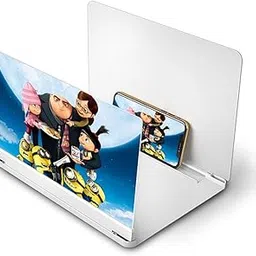 Phone Screen Magnifier 12inch Screen Magnifier For Cell Phone Phone Accessories, 3D HD Mobile Phone Screen Magnifier For Movies,Videos Phone Stand With Screen Amplifier-picture-52