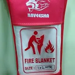 KAVEESHA Safety Emergency (1 x 2 m) Survival Fiberglass, Flame Retardant, Protection Fire Blanket Shelter Safety Cover for The Kitchen, Fireplace, Grill, Car, Camping, (Size-1 x 2 m) Pack of 2-picture-18