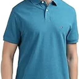 tommy hilfiger Men's Solid Regular Fit Polo-picture-16