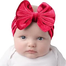SYGA Baby Girls Nylon Headbands Hairbands Hair Accessories Soft Comfortable Bow Headband Elastic Newborn Infant Toddlers Kids 0-3 Years-picture-16