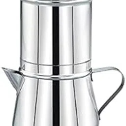 Expresso Stainless Steel South Indian Filter Coffee Maker, Tea Pot/Coffee Kettle 300 ml-image-4
