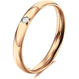 yellow chimes Exclusive Silver Plated Crystal studded with Cubic Zircon Ring for Women and Girls-picture-10