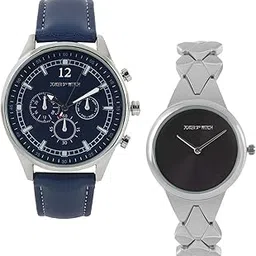 joker & witch Leather Nemo & Dory Couple Analogue Watches, Blue Dial, Blue Band-picture-31