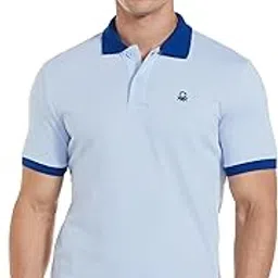 united colors of benetton Men's Solid Regular Fit Polo Shirt-picture-37