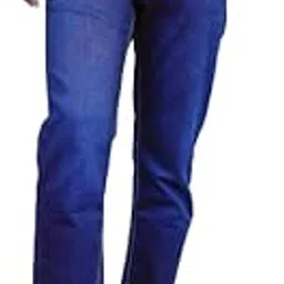 SARAJEANS Men Skinny Mid Rise Dark Blue Jeans Cotton Slim Fit Narrow Length Clean Look-picture-23