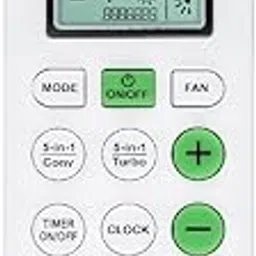 5 Years Warranty AC Remote Compatible for Blue Star AC Remote 5 in 1 Cooling Inverter Split Air Conditioner Remote-picture-67