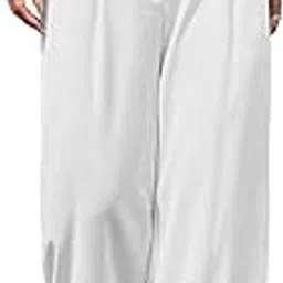 shasmi Women’s Pleated High Waist Wide Leg Pants – Elegant Loose Fit Black Trousers with Pockets, Casual & Office Wear Straight Leg Trousers (Without Belt)(Trouser 220)-picture-57