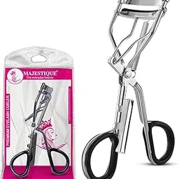 Majestique Premium Eyelash Curler, Instant Lift Voluminous & Defined Lashes with Comfortable Grip, Long-Lasting & Corrosion Resistant - 1Pc/Multicolour-picture-25