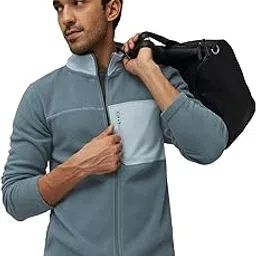 xyxx Men's Alterra Polyester Regular Fit High Neck Winter Fleece Jacket-picture-49