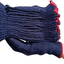 AL-SFDuniaMart SFD Knitted Cotton Hand Gloves, Industrial Grade, Unisex, Reusable and Washable-picture-19