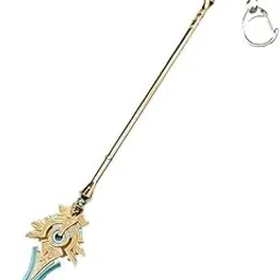 the men thing SKYWARD SPINE - Genshin Impact Anime Keychain | Game Xiao Cosplay Alloy Weapon Keychain for Men & Boy-picture-35