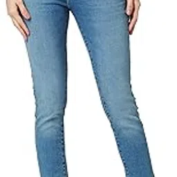 spykar High Rise Skinny Blue Jeans for Women-picture-26