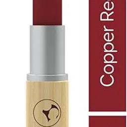 Earthbaby Lipstick Au Naturale, 100% Natural Origin, 4g, Copper Red, Moisturising Lipstick Enriched with Castor Oil-picture-56