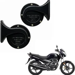 generic Premium Dual Wind Tone Horn for Unicorn & Other Bikes & Cars | Loud Sound | 12V Electric Horn Set-picture-28