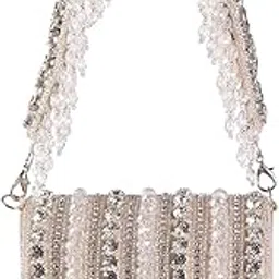 swisni Mini Crystal flap bag With Detachable Strap image 1
