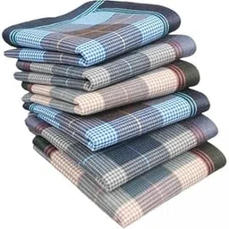 enakshi (label) 4x6Pcs Handkerchief Hankies 40Cmx40cm Soft for Wedding Prom Fathers|Clothing Shoes & Accessories | Mens Accessories | Handkerchiefs-picture-18