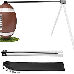 Football Kicking Tee Holder, Metal Football Kicking Stand for Field Goal Kickers Tee Stand Holder, Foldable Football Tee Holder for Field Goal Place Kicks Holder for Kickoff-picture-27