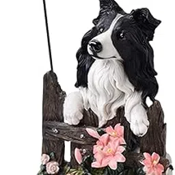 Dog Statue Waterproof Resin Outdoor Figurine for Tabletop Lawn Office Style E | Home & Garden | Home D?©Cor | Figurines-picture-12