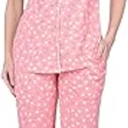 dollar Missy Women's Combed Cotton Shirt Pyjama Night Suit-picture-49