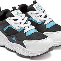 ASIAN Kids UNITY-01 Stylish Sports mid Top Running and Walking Shoes with Velcro for Boys and Kids with Upper mesh for Extra Comfort-image-35