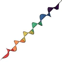 HEAVENGLOW 40xNylon Rainbow Spiral Wind Spinner Tent Garden Home Decorations-picture-18