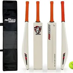 Proverve Filled Turf Solid Cricket Bat | Full Size Plastic Turf Cricket Bat Combo with Cricket Tennis Ball & Bat Cover | Heavy Duty, Enhanced Durability, Vibration Control, Shock Absorption-picture-43