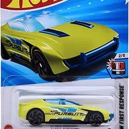 HW 1:64 Licensed Diecast Toy Car | Metal Scale Model for Kids & Collectors Miniature Car (HW First Response -Alpha Pursuit) image 1