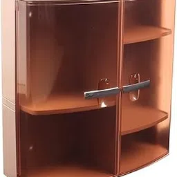 Nayasa Bathroom Cabinet | Storage Box Cabinet | Storage Unit Cabinet (Brown, Big (18 x 44 x 45 cm))-picture-11